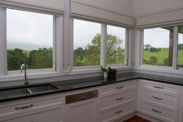 Country Kitchen overlooking land